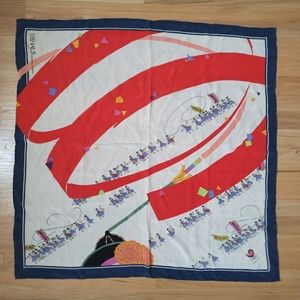 Vintage Leehaus Silk Scarf